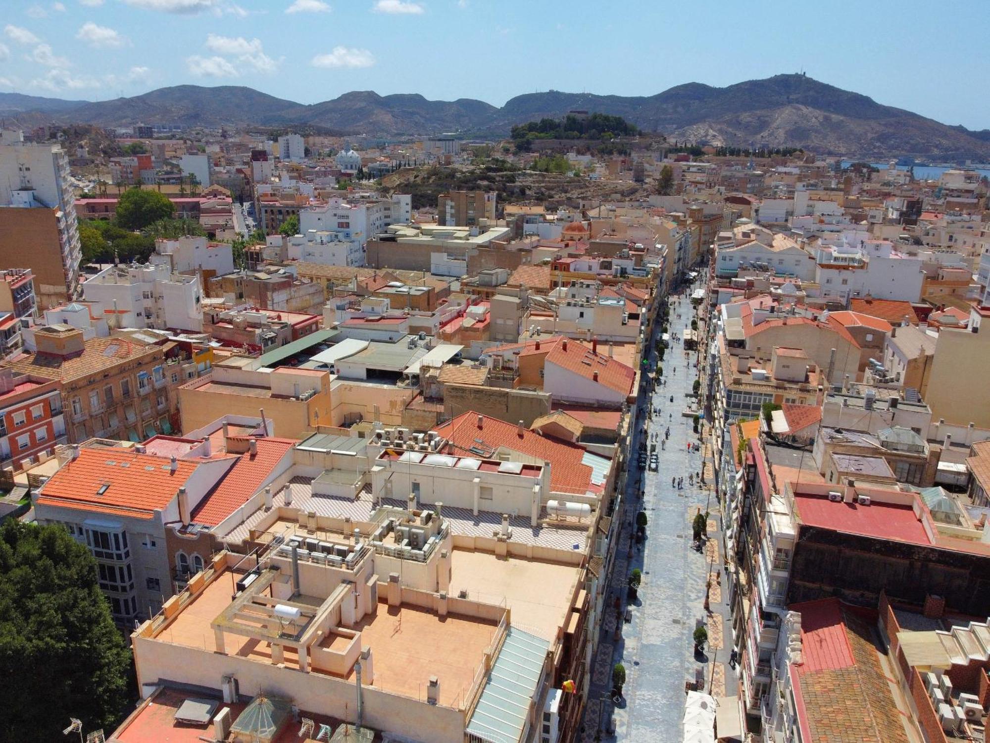 Apartamentos Nuevo Edificio Alba Cartagena Centro Parking Dış mekan fotoğraf