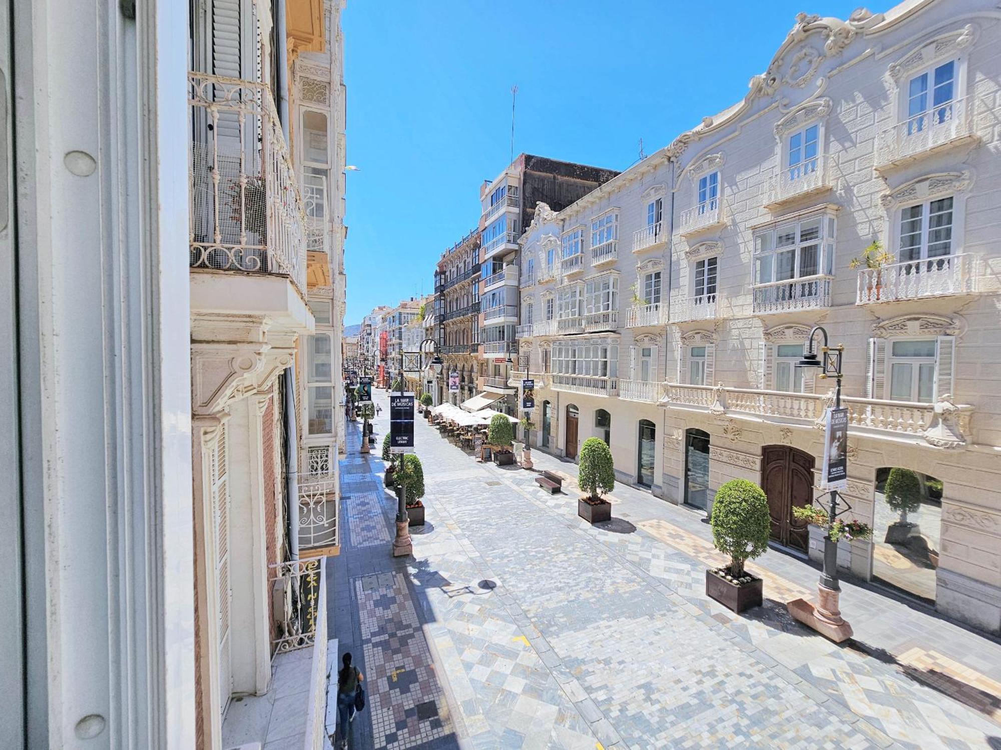 Apartamentos Nuevo Edificio Alba Cartagena Centro Parking Dış mekan fotoğraf