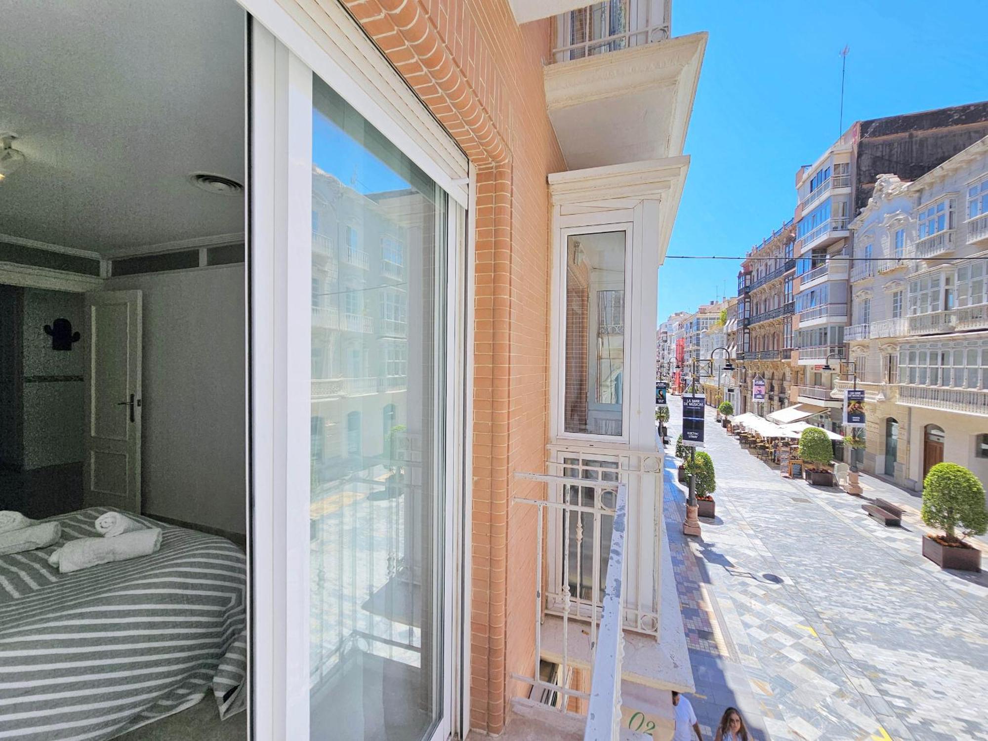Apartamentos Nuevo Edificio Alba Cartagena Centro Parking Dış mekan fotoğraf